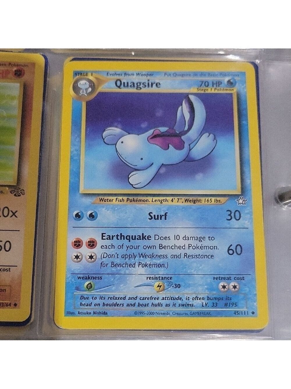 Pokémon Card Quagsire